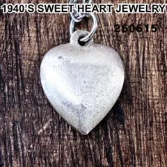 スウィートハートジュエリー 無地 シルバー ヴィンテージ ネックレス NAVY