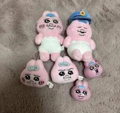 おぱんちゅうさぎ　駅長　キーホルダー　ランダムトイ　ガチャガチャ