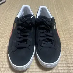 PUMA SUEDE ブラック×レッド スニーカー　29センチ