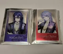 にじさんじ　VΔLZ　コラボカフェ 　クリアカード　長尾景、弦月藤士郞