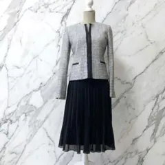 リフレクト★ツイードノーカラージャケット★セットアップ★フォーマル★スカート★7