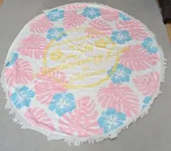 安室奈美恵グッズ ラウンドビーチタオル