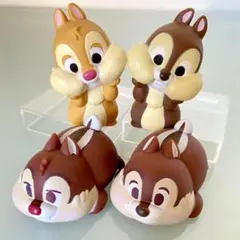 チップとデール　ソフビ