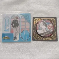 轟焦凍 アクリルスタンド 缶バッジ セット