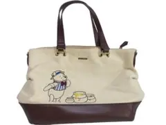 美品【レア品】サマンサタバサ【くまのプーさん】コラボ トートバッグ