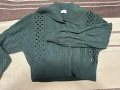 グリーンレーベル　ニットセーター