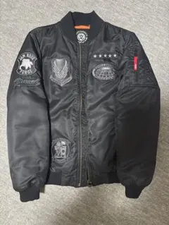 MURAL ブラック MA-1 フライトジャケット　MJR