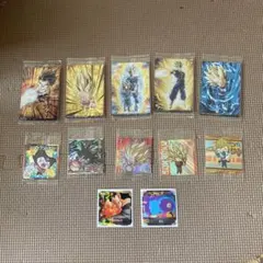 ドラゴンボールカードセット 5枚/シール7枚