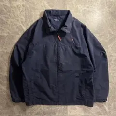 90s ポロ　ラルフローレン　スウィングトップ　ナイロンジャケット　ネイビー