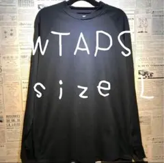 WTAPS ダブルタップス ロングカットソー size L