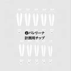 計測用チップ　ネイルチップ