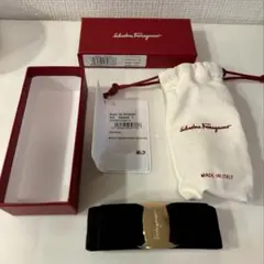 【新品未使用品】SALVATORE FERRAGAMO ヴィラリボン バレッタ