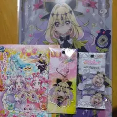 名探偵プリキュア　キュアアルカナ・シャドウ　アクリルキーホルダー　クリアファイル