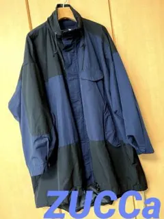 ZUCCa ネイビー×ブラックアウター CABANE de ZUCCa（カバンドズッカ） コート S size ネイビー メンズ