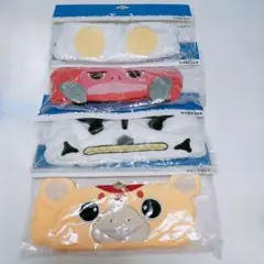 ブースカ　エレキング　ウルトラマン ピグモン　4種　ヘアバンド