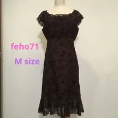 М【Feho71】レディースドレス　ワンピース