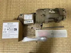 チタンクッカー、アルコールストーブ、箸、ペグ、グランドシート、スプーン　6点