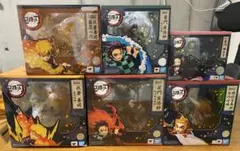 6点　鬼滅の刃　フィギュア　まとめ売り　炭治郎　善逸　煉獄杏寿郎　禰豆子