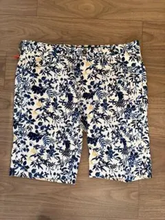 最終値下/アディダス ゴルフ ショートパンツ XL ホワイトネイビー メンズ