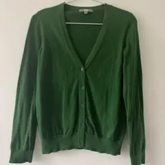UNIQLO 緑 カーディガン