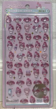 ボンボンドロップシール　ミニ　マイメロディ