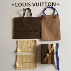✴︎LOUIS VUITTON・空箱・布製保存袋・ショップ紙袋・リボン・6点　✴︎