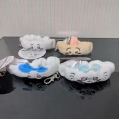 ちいかわリストバンドキーホルダー全４種コンプ