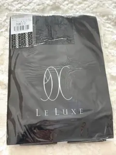 【日本製】LE LUXE ❤️ ブラック 着圧 柄タイツM-Lサイズのサムネイル