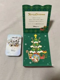 【缶おまけ付】ディズニーストア クリスマス 2023 ドナルド キーチェーン