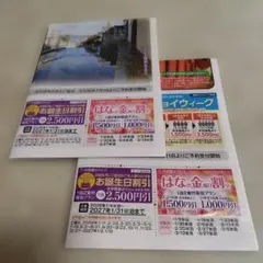 〈出品は2026年2月末迄〉伊東園ホテルズ　割引券　お誕生日割引　はな金割