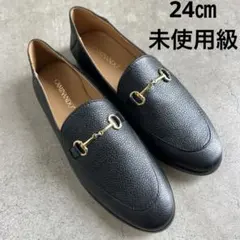 CAMINANDO カミナンド　レザービットスリッポンローファー(シボ革)のサムネイル
