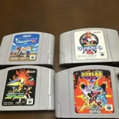 ミ*ー様 ジャンク品NINTENDO64 ゲームソフト 4本セット
