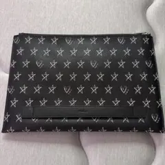 ✨希少✨ FURLA クラッチバッグ ブラック セカンドバッグ (巾着付き)