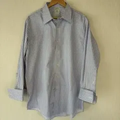 Brooks Brothers MILANO ダブルカフス シャツ ストライプ