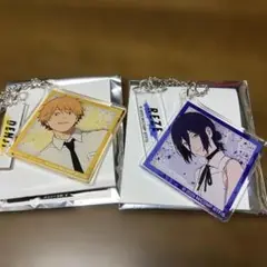 劇場版チェンソーマン　レゼ　デンジ　トレーディングダブルパーツキーホルダー