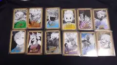 「僕のヒーローアカデミア」原画展 箔押しクリアカードコレクション 12枚セット