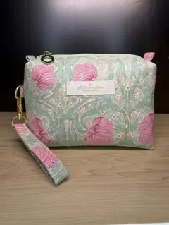 ベストオブモリス　ハンドメイドポーチ　ストラップ付