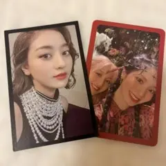 TWICE ジヒョ　トレカ　2枚セット
