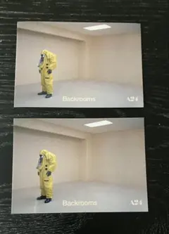 バックルームズ 映画 入場特典 ステッカー 2枚セット 2,400円