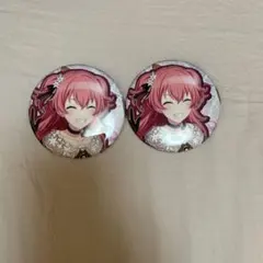 プロセカ 桃井愛莉 バースデー アニバーサリー グリッター缶バッジ