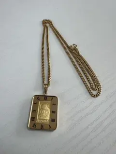 18金 K18 喜平ネックレス50cm 24金入りトップ セット16.1g