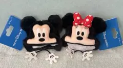 ミッキー　ミニー　ファンキャップ　キーチェーン
