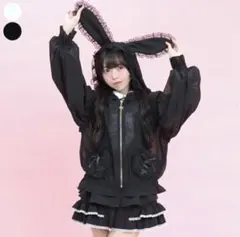 Magia Charm 配色フリル フェイクレザージャケット - メルカリ