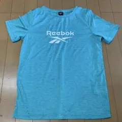 X1816 水色 M Reebok スポーツ　Tシャツ レディースのサムネイル