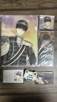 スタマイ 瀬尾鳴海 缶バッジ　カード　しおり　クリアファイル　グッズセット