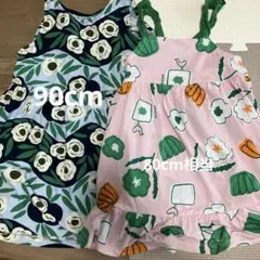 UNIQLOマリメッコ・モイモルンワンピースセット90cm(80cm相当)のサムネイル