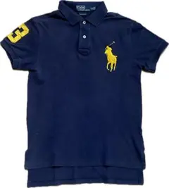 希少　POLO RALPH LAUREN ビックポニー　ネイビー　swag