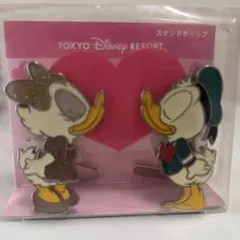 東京ディズニーリゾート スタンドクリップ ドナルド デイジー