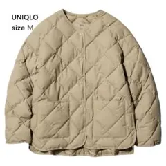 美品✨UNIQLO パフテックリラックスジャケット ベージュ Mサイズ 美品