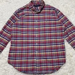 ✨美品✨ RALPH LAUREN チェック柄 長袖シャツ マルチカラー L